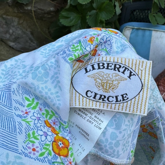 Liberty Circle Size 10 NWT 50’s Shift Dress Vintage New Gorgeous! HTF condition - Picture 8 of 9